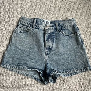 BDG cargo jean shorts